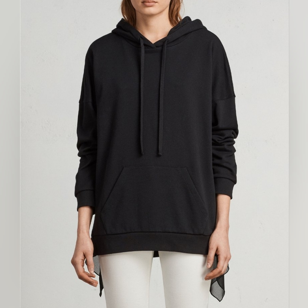 Allsaints Eva Hoodie black medium